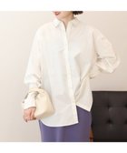 【アメリカンホリック/AMERICAN HOLIC】の【花粉防止】【イージーケア】ベーシックシャツ Stripe Ivory|ID: prp329100004848357 ipo3291000000035436000