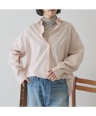 【アメリカンホリック/AMERICAN HOLIC】の【花粉防止】【イージーケア】ベーシックシャツ Stripe Pink|ID: prp329100004848357 ipo3291000000035436003