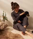【その他のブランド/Other】の【FILA】犬や猫の毛がつきにくいルームウェア上下セット/長袖 ダークグレー|ID: prp329100004848384 ipo3291000000035436382