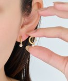 【フィービィー/phoebe】の〈痛くないシリーズ/金属アレルギー対応〉ソロパールフープライトフィットイヤリング ゴールド/ニッケルフリー ゴールド|ID: prp329100004848388 ipo3291000000035436427