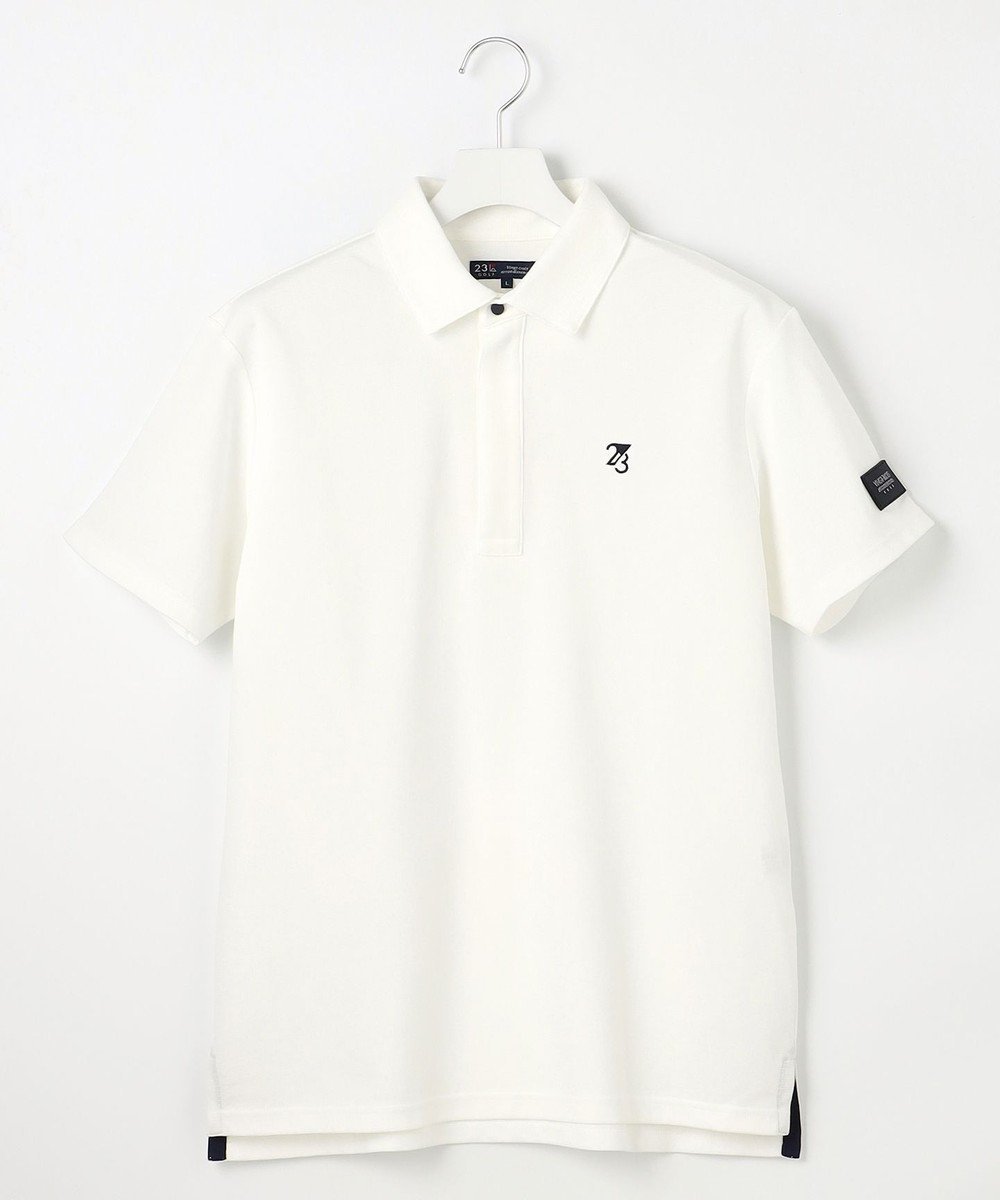 【23区 ゴルフ/23区GOLF / MEN】の【MEN】温度調節素材『サーモアジャスト』シンプル ポロシャツ 人気、トレンドファッション・服の通販 founy(ファニー) 　ファッション　Fashion　メンズファッション　Fashion for Men　トップス・カットソー　Cut & Sew Tops　メンズシャツ　Shirts　ポロシャツ / きれいめカジュアルスタイル　Polo Shirts　春　Spring　シンプル　Simple, Minimal　フロント　Front, Front Design　ベーシック　Basic, Essential　ボトム　Bottoms, Lower Wear　ポロシャツ　Polo Shirt, Collared Tee　S/S・春夏　SS, Spring/Summer, Warm Season　夏　Summer　エレガント 上品　Elegant　ゴルフ　Golf　 other-1|ID: prp329100004848576 ipo3291000000035843024