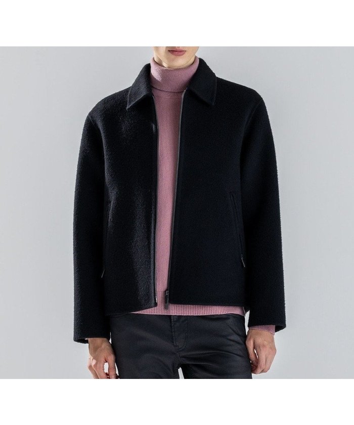 【ジョゼフ オム/JOSEPH HOMME / MEN】の【新素材】ウールキャメルリバー ジップアップブルゾン インテリア・キッズ・メンズ・レディースファッション・服の通販 founy(ファニー) https://founy.com/ ファッション Fashion メンズファッション Fashion for Men アウター Men's Coats Outerwear ブルゾンジャケット / カジュアルアウター Bomber Jackets & Blousons コンビ Combo, Combination Style シンプル Simple, Minimal ジップ Zip, Zipper ジャケット Jacket, Outerwear フォーム Form フロント Front, Front Design ブルゾン Blouson, Bomber Jacket ポケット Pocket, Pocket Detail ミックス Mix, Mixed Style エレガント 上品 Elegant 冬 Winter / This Winter A/W・秋冬 Autumn/Winter 軽量 Lightweight, Ultra Light |ID: prp329100004848580 ipo3291000000035594165