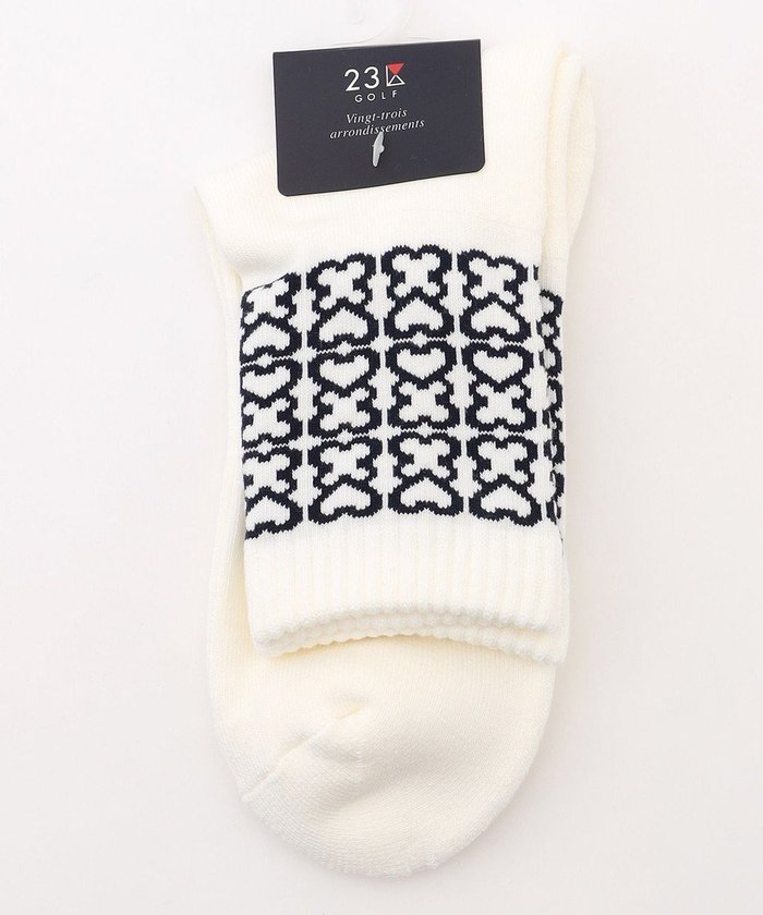 【23区 ゴルフ/23区GOLF / MEN】の【MEN】モノグラムレギュラーソックス 18cm インテリア・キッズ・メンズ・レディースファッション・服の通販 founy(ファニー) https://founy.com/ ファッション Fashion メンズファッション Fashion for Men シューズ・靴 Shoes おすすめ Recommended / Our Picks アクリル Acrylic Material ギフト プレゼント Gift / Present シンプル Simple, Minimal ソックス Socks, Hosiery レギュラー Regular, Standard Fit エレガント 上品 Elegant |ID: prp329100004848601 ipo3291000000035788778