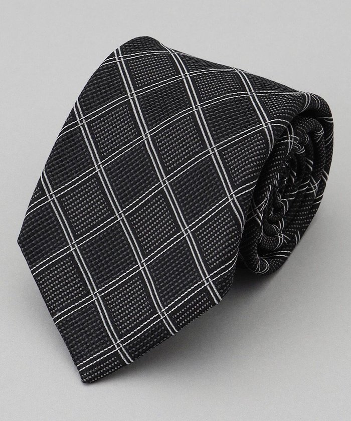 【五大陸/gotairiku / MEN】のGOTAIRIKU別注【日本製】シルク ネクタイ_格子柄 インテリア・キッズ・メンズ・レディースファッション・服の通販 founy(ファニー) https://founy.com/ ファッション Fashion メンズファッション Fashion for Men シルク Silk, 100% Silk スーツ Suit, Formalwear 別注 Limited Edition, Custom Order モダン Modern, Contemporary A/W・秋冬 Autumn/Winter 日本製 Made In Japan 2025年 2025 2025-2026秋冬・A/W Autumn/Winter 2025–26 AW25–26 |ID: prp329100004848609 ipo3291000000035659154