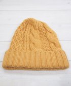 【石田製帽/ISHIDASEIBOU】の〈新色追加!〉カシミヤニット アラン編みワッチN ニット帽 マスタード|ID: prp329100004848615 ipo3291000000035767541