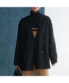 【アイシービー/iCB】のWoolRever ノーカラーショートコート ブラック系|ID: prp329100004848619 ipo3291000000035568972