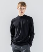 【ジョゼフ オム/JOSEPH HOMME / MEN】のハイゲージベアスムース モックネック長袖Tシャツ 人気、トレンドファッション・服の通販 founy(ファニー) ファッション Fashion メンズファッション Fashion for Men トップス・カットソー Cut & Sew Tops メンズシャツ Shirts 2025年 2025 2025春夏・S/S Spring/Summer 2025 SS25 カットソー Cut and Sewn Top シンプル Simple, Minimal プリント Print, Printed Pattern ベーシック Basic, Essential モックネック Mock Neck, Short Turtleneck 夏 Summer S/S・春夏 SS, Spring/Summer, Warm Season A/W・秋冬 Autumn/Winter 長袖 Long Sleeve, Full Sleeve thumbnail ブラック系|ID: prp329100004848623 ipo3291000000036004336
