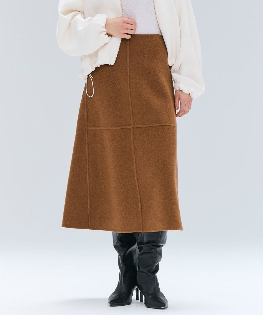 【ベイジ,/BEIGE,】の【Precious掲載】LEMOORE / ウールリバーAラインスカート インテリア・キッズ・メンズ・レディースファッション・服の通販 founy(ファニー) 雑誌掲載アイテム Magazine Picks & Fashion Features ファッション雑誌 Fashion Magazines プレシャス Precious ファッション Fashion レディースファッション Fashion for Women スカート Skirts Aライン・フレアスカート A-Line & Flared Skirts 12月号 December Issue シンプル Simple, Minimal セットアップ Set-Up, Coordinated Outfit 雑誌 Magazine, Fashion Magazine A/W・秋冬 Autumn/Winter エレガント 上品 Elegant Caramel|ID: prp329100004848636 ipo3291000000035451814