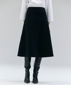 【ベイジ,/BEIGE,】の【Precious掲載】LEMOORE / ウールリバーAラインスカート Black|ID: prp329100004848636 ipo3291000000035451816