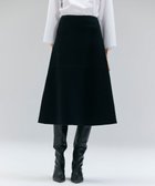 【ベイジ,/BEIGE,】の【Precious掲載】LEMOORE / ウールリバーAラインスカート Black|ID: prp329100004848636 ipo3291000000035594276