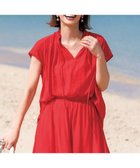 【アンフィーロ 自由区/UNFILO】のヴィンテージシアー ギャザーブラウス 人気、トレンドファッション・服の通販 founy(ファニー) ファッション Fashion レディースファッション Fashion for Women トップス・カットソー Cut & Sew Tops シャツ・ブラウス・オフィスカジュアル Elegant Blouses & Button-Ups 春 Spring 洗える Machine Washable ギャザー Gathered, Ruffled セットアップ Set-Up, Coordinated Outfit デニム Denim, Jeans Material ノースリーブ Sleeveless, No-Sleeve ビンテージ Vintage, Retro Style フリル Frill, Ruffle S/S・春夏 SS, Spring/Summer, Warm Season 夏 Summer thumbnail スカーレット|ID: prp329100004848649 ipo3291000000035522605