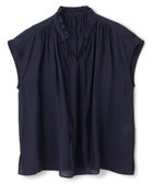 【アンフィーロ 自由区/UNFILO】のヴィンテージシアー ギャザーブラウス 人気、トレンドファッション・服の通販 founy(ファニー) ファッション Fashion レディースファッション Fashion for Women トップス・カットソー Cut & Sew Tops シャツ・ブラウス・オフィスカジュアル Elegant Blouses & Button-Ups 春 Spring 洗える Machine Washable ギャザー Gathered, Ruffled セットアップ Set-Up, Coordinated Outfit デニム Denim, Jeans Material ノースリーブ Sleeveless, No-Sleeve ビンテージ Vintage, Retro Style フリル Frill, Ruffle S/S・春夏 SS, Spring/Summer, Warm Season 夏 Summer thumbnail 【WEB限定】ネイビー|ID: prp329100004848649 ipo3291000000035522609