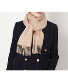 【ムーンバット/MOONBAT】のWEB限定【洗える】ミエル (miel) カシミヤ100% プレーンマフラー ベージュ|ID: prp329100004848697 ipo3291000000035522782