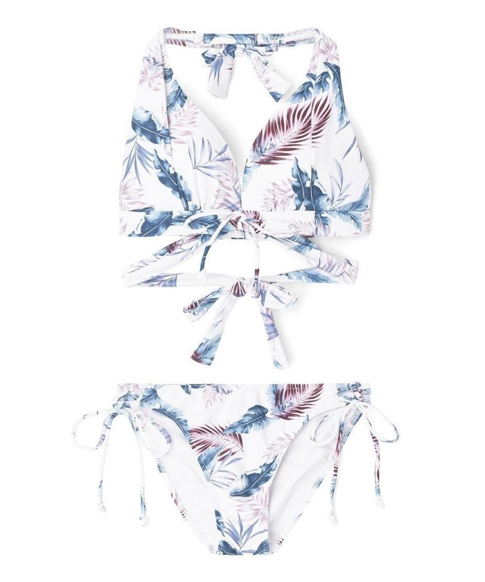 【三愛水着楽園/San-ai Resort】の【SALE】ナチュラルだけどしっかり盛れる【ナチュラルアップブラ】 ノンワイヤービキニ 7M・9M インテリア・キッズ・メンズ・レディースファッション・服の通販 founy(ファニー) https://founy.com/ ファッション Fashion レディースファッション Fashion for Women 水着 Swimwear レディース水着・ビーチウェア Swimwear & Beachwear アンダー Underwear Essentials クール Cool, Chic ショーツ Shorts, Short Pants ビキニ Bikini, Two-Piece Swimsuit ビーチ Beach, Seaside プリント Print, Printed Pattern ポケット Pocket, Pocket Detail ラップ Wrap, Wrap Design リゾート Resort, Vacation Style リーフ Leaf, Botanical Leaf ワイヤー Wire, Wired Bra 人気 Popular, Best Seller 夏 Summer S/S・春夏 SS, Spring/Summer, Warm Season 水着 Swimsuit, Swimwear A/W・秋冬 Autumn/Winter |ID: prp329100004848703 ipo3291000000035522790