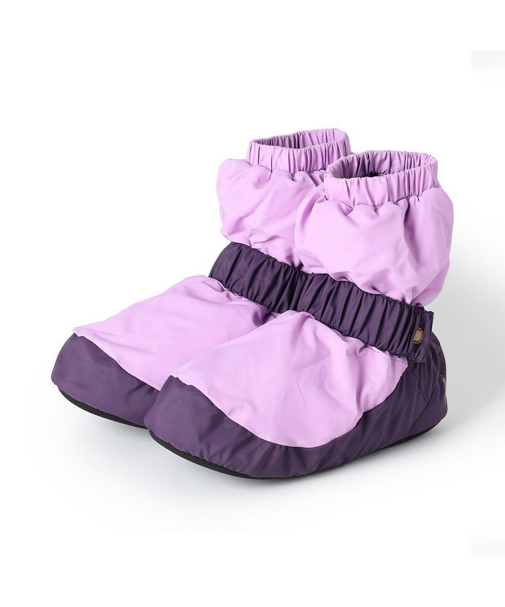 【チャコット/Chacott】のウォームアップブーツ インテリア・キッズ・メンズ・レディースファッション・服の通販 founy(ファニー) 　ファッション　Fashion　レディースファッション　Fashion for Women　レッグウェア・ストッキング　Legwear & Hosiery　コンパクト　Compact, Small Size　プリント　Print, Printed Pattern　ライラック|ID: prp329100004848736 ipo3291000000035522836