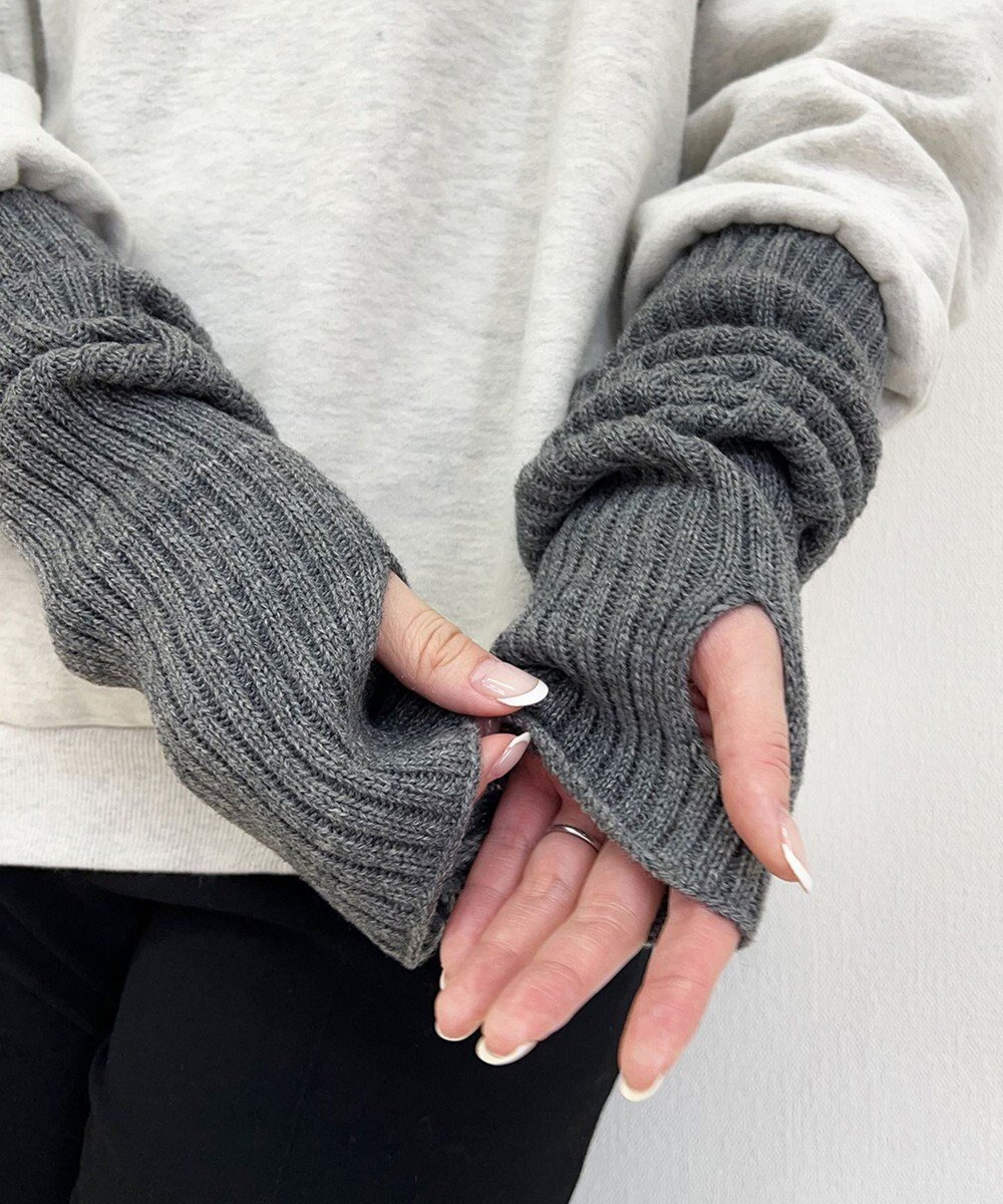 【オルクベット/ORuKuBET】のアームウォーマー(WOMEN)【WEB限定カラー有り】 インテリア・キッズ・メンズ・レディースファッション・服の通販 founy(ファニー) ファッション Fashion レディースファッション Fashion for Women 手袋 Gloves & Mittens アクリル Acrylic Material スマート Smart, Elegant 夏 Summer S/S・春夏 SS, Spring/Summer, Warm Season A/W・秋冬 Autumn/Winter チャコール|ID: prp329100004848789 ipo3291000000036254408