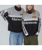 【ウィゴー/WEGO】の【ユニセックス着用ITEM】レーシンググラフィックニットブルゾン ブラック|ID: prp329100004848816 ipo3291000000035594803