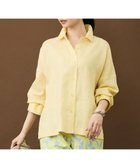 【自由区/JIYU-KU】のトルコリネン シャツ 人気、トレンドファッション・服の通販 founy(ファニー) ファッション Fashion レディースファッション Fashion for Women トップス・カットソー Cut & Sew Tops シャツ・ブラウス・オフィスカジュアル Elegant Blouses & Button-Ups 春 Spring カフス Cuff Design なめらか Smooth, Silky Texture バランス Balance, Style Balance フランス France, French モチーフ Motif, Design Theme リネン Linen, Linen Fabric リラックス Relax, Relaxed Fit S/S・春夏 SS, Spring/Summer, Warm Season 夏 Summer thumbnail クリーム|ID: prp329100004848837 ipo3291000000035594823