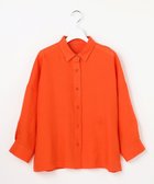 【自由区/JIYU-KU】のトルコリネン シャツ 人気、トレンドファッション・服の通販 founy(ファニー) ファッション Fashion レディースファッション Fashion for Women トップス・カットソー Cut & Sew Tops シャツ・ブラウス・オフィスカジュアル Elegant Blouses & Button-Ups 春 Spring カフス Cuff Design なめらか Smooth, Silky Texture バランス Balance, Style Balance フランス France, French モチーフ Motif, Design Theme リネン Linen, Linen Fabric リラックス Relax, Relaxed Fit S/S・春夏 SS, Spring/Summer, Warm Season 夏 Summer thumbnail オレンジ|ID: prp329100004848837 ipo3291000000035594826