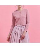 【トッカ/TOCCA】のRIBBON BLOOM カーディガン 人気、トレンドファッション・服の通販 founy(ファニー) ファッション Fashion レディースファッション Fashion for Women トップス・カットソー Cut & Sew Tops ニット Knit Tops & Sweaters カーディガン・羽織り Layered Style Cardigans カーディガン Cardigan, Knitwear クラシカル Classical, Vintage-Inspired コンパクト Compact, Small Size シンプル Simple, Minimal セーター Sweater, Knitwear バランス Balance, Style Balance フロント Front, Front Design モチーフ Motif, Design Theme ラウンド Round, Round Neck リボン Ribbon, Bow 夏 Summer S/S・春夏 SS, Spring/Summer, Warm Season A/W・秋冬 Autumn/Winter thumbnail ピンク系|ID: prp329100004848846 ipo3291000000035594882