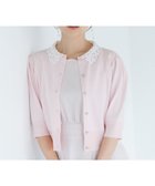 【トッカ/TOCCA】の【chayさん着用】MOONLIT MUSE SHORTSLEEVE カーディガン 人気、トレンドファッション・服の通販 founy(ファニー) ファッション Fashion レディースファッション Fashion for Women トップス・カットソー Cut & Sew Tops カーディガン・羽織り Layered Style Cardigans 春 Spring カーディガン Cardigan, Knitwear コンパクト Compact, Small Size ショート Short, Short Length ドレス Dress, One-Piece なめらか Smooth, Silky Texture フェミニン Feminine, Girly フォルム Silhouette, Form レース Lace, Lace Fabric S/S・春夏 SS, Spring/Summer, Warm Season 夏 Summer エレガント 上品 Elegant 2026年 2026 thumbnail ピンク系|ID: prp329100004848847 ipo3291000000035456879