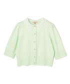 【トッカ/TOCCA】の【chayさん着用】MOONLIT MUSE SHORTSLEEVE カーディガン 人気、トレンドファッション・服の通販 founy(ファニー) ファッション Fashion レディースファッション Fashion for Women トップス・カットソー Cut & Sew Tops カーディガン・羽織り Layered Style Cardigans 春 Spring カーディガン Cardigan, Knitwear コンパクト Compact, Small Size ショート Short, Short Length ドレス Dress, One-Piece なめらか Smooth, Silky Texture フェミニン Feminine, Girly フォルム Silhouette, Form レース Lace, Lace Fabric S/S・春夏 SS, Spring/Summer, Warm Season 夏 Summer エレガント 上品 Elegant 2026年 2026 thumbnail グリーン系|ID: prp329100004848847 ipo3291000000035456881