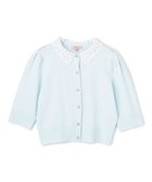 【トッカ/TOCCA】の【chayさん着用】MOONLIT MUSE SHORTSLEEVE カーディガン 人気、トレンドファッション・服の通販 founy(ファニー) ファッション Fashion レディースファッション Fashion for Women トップス・カットソー Cut & Sew Tops カーディガン・羽織り Layered Style Cardigans 春 Spring カーディガン Cardigan, Knitwear コンパクト Compact, Small Size ショート Short, Short Length ドレス Dress, One-Piece なめらか Smooth, Silky Texture フェミニン Feminine, Girly フォルム Silhouette, Form レース Lace, Lace Fabric S/S・春夏 SS, Spring/Summer, Warm Season 夏 Summer エレガント 上品 Elegant 2026年 2026 thumbnail スカイブルー系|ID: prp329100004848847 ipo3291000000035456883