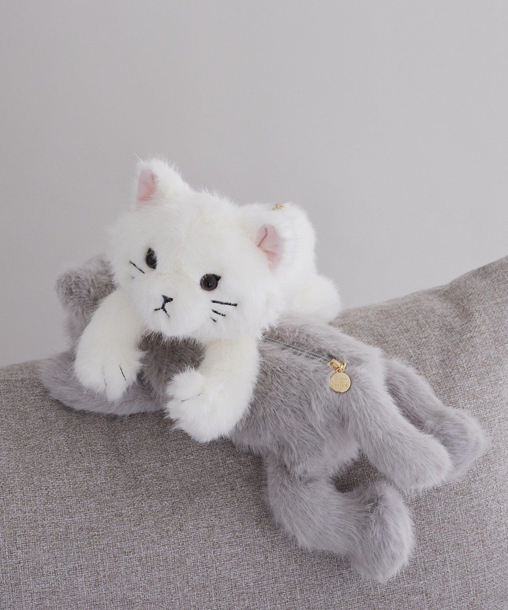 【メゾンドフルール/Maison de FLEUR】のねこくたくたポーチ 人気、トレンドファッション・服の通販 founy(ファニー) 　ファッション　Fashion　レディースファッション　Fashion for Women　ミニ財布・二つ折り財布　Wallets & Card Cases　ポーチ&ミニバッグ　Pouches & Mini Bags　おすすめ　Recommended / Our Picks　ギフト プレゼント　Gift / Present　ポーチ　Pouch, Small Case　財布　Wallet, Purse　 other-1|ID: prp329100004848864 ipo3291000000035457081