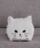 【メゾンドフルール/Maison de FLEUR】のねこフェイスポーチ 人気、トレンドファッション・服の通販 founy(ファニー) ファッション Fashion レディースファッション Fashion for Women ミニ財布・二つ折り財布 Wallets & Card Cases ポーチ&ミニバッグ Pouches & Mini Bags おすすめ Recommended / Our Picks ギフト プレゼント Gift / Present フェイス Face, Facial Design ポケット Pocket, Pocket Detail ポーチ Pouch, Small Case リボン Ribbon, Bow 財布 Wallet, Purse thumbnail Ivory|ID: prp329100004848866 ipo3291000000035457102