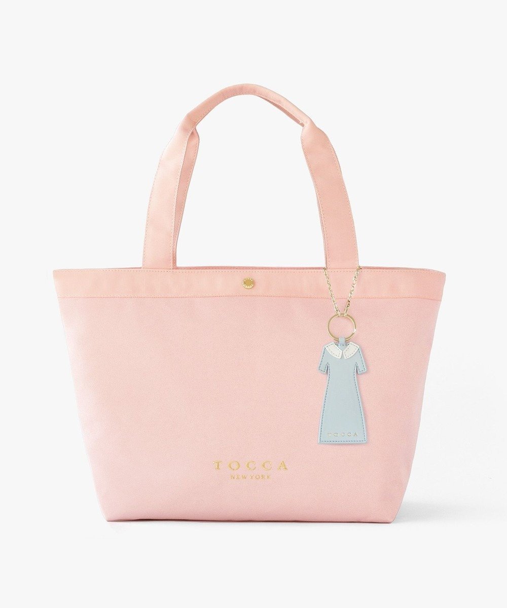 【トッカ/TOCCA】の【chayさん着用・3/22(日)までの完全受注生産】PIECE OF MY ESSENCE CUSTOMIZED BAG カスタマイズ バッグ インテリア・キッズ・メンズ・レディースファッション・服の通販 founy(ファニー) 　ファッション　Fashion　レディースファッション　Fashion for Women　バッグ　Bags　コレクション　Collection, Seasonal Line　財布　Wallet, Purse　チェリー　Cherry, Cherry Pattern　チェーン　Chain, Chain Strap　チャーム　Charm, Pendant　ドレス　Dress, One-Piece　人気　Popular, Best Seller　フェミニン　Feminine, Girly　ベーシック　Basic, Essential　ポケット　Pocket, Pocket Detail　マグネット　Magnet, Magnetic Closure　メタル　Metal, Metal Parts　モチーフ　Motif, Design Theme　リップ　Lip, Lip Motif　リュクス　Luxury, Elegant, High-End, Chic　ワンポイント　One Point, Statement Accent　2026年　2026　ピンク×ドレス|ID: prp329100004848877 ipo3291000000035457225