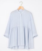 【組曲/KUMIKYOKU】の【先行予約】ニューリヨセルシャーティングペプラム ブラウス 人気、トレンドファッション・服の通販 founy(ファニー) ファッション Fashion レディースファッション Fashion for Women トップス・カットソー Cut & Sew Tops シャツ・ブラウス・オフィスカジュアル Elegant Blouses & Button-Ups 春 Spring ギンガム Gingham, Gingham Fabric シンプル Simple, Minimal ストライプ Stripe, Striped Pattern スリーブ Sleeve, Long Sleeve / Short Sleeve チュニック Tunic, Long Top デニム Denim, Jeans Material 定番 Standard, Basic Item フレア Flare, Flared ペプラム Peplum, Flared Hem 無地 Plain, Solid Color S/S・春夏 SS, Spring/Summer, Warm Season 夏 Summer thumbnail シャンブレーブルーストライプ系1|ID: prp329100004848892 ipo3291000000035457412