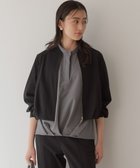 【組曲/KUMIKYOKU】の【WEB限定】ジョーゼットジャージー ブルゾン 人気、トレンドファッション・服の通販 founy(ファニー) ファッション Fashion レディースファッション Fashion for Women アウター Coat / Outerwear Collection レディースジャケット・軽アウター Jackets ブルゾンジャケット・スポーティアウター Blouson Jackets 春 Spring 吸水 Absorbent, Quick-Dry ジャケット Jacket, Outerwear ジョーゼット Georgette, Semi-Sheer Fabric ダブル Double, Double-Breasted ブラウジング Blouson Silhouette, Cinched Waist ブルゾン Blouson, Bomber Jacket S/S・春夏 SS, Spring/Summer, Warm Season おすすめ Recommended / Our Picks 夏 Summer thumbnail ブラック系|ID: prp329100004848907 ipo3291000000035595014