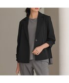 【組曲/KUMIKYOKU】の【WEB限定】ジョーゼットジャージー ジャケット 人気、トレンドファッション・服の通販 founy(ファニー) ファッション Fashion レディースファッション Fashion for Women アウター Coat / Outerwear Collection レディースジャケット・軽アウター Jackets テーラードジャケット / 通勤・きれいめスタイル Tailored Jackets & Blazers インナー Innerwear 春 Spring 吸水 Absorbent, Quick-Dry シンプル Simple, Minimal ジャケット Jacket, Outerwear ジョーゼット Georgette, Semi-Sheer Fabric スリット Slit, Slit Detail ダブル Double, Double-Breasted フレア Flare, Flared ブルゾン Blouson, Bomber Jacket ボトム Bottoms, Lower Wear ポケット Pocket, Pocket Detail S/S・春夏 SS, Spring/Summer, Warm Season おすすめ Recommended / Our Picks 夏 Summer thumbnail ブラック系|ID: prp329100004848909 ipo3291000000035567540