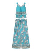 【三愛水着楽園/San-ai Resort】のロングパンツセット 13L・15L 【Coral veil(コーラルヴェール)】 グリーン|ID: prp329100004848931 ipo3291000000035523039