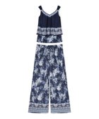 【三愛水着楽園/San-ai Resort】のロングパンツセット 13L・15L 【Coral veil(コーラルヴェール)】 ネイビー|ID: prp329100004848931 ipo3291000000035523040