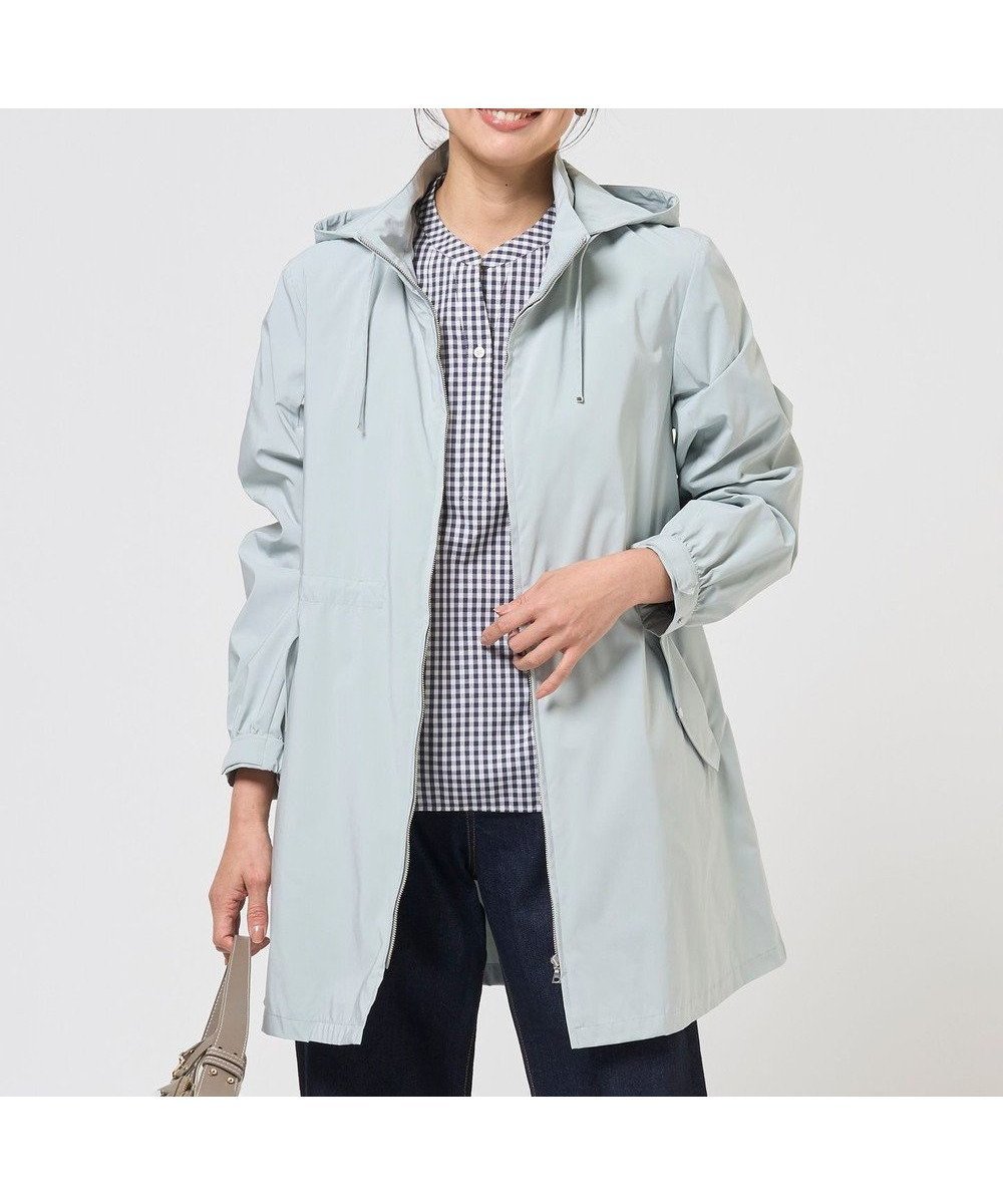 【ジェイ プレス/J.PRESS】の【2way】Artirosa ロング丈 コート インテリア・キッズ・メンズ・レディースファッション・服の通販 founy(ファニー) 　ファッション　Fashion　レディースファッション　Fashion for Women　アウター　Coat / Outerwear Collection　コート・ロングコート・ピーコート　Long Coats, Peacoats & More　レディースジャケット・軽アウター　Jackets　春　Spring　コンパクト　Compact, Small Size　ジャケット　Jacket, Outerwear　スタンド　Stand Collar, Upright Stand　なめらか　Smooth, Silky Texture　パウダー　Powder, Soft Tone　ロング　Long, Long-Length　S/S・春夏　SS, Spring/Summer, Warm Season　夏　Summer　スモーキーミント系|ID: prp329100004848936 ipo3291000000035457992