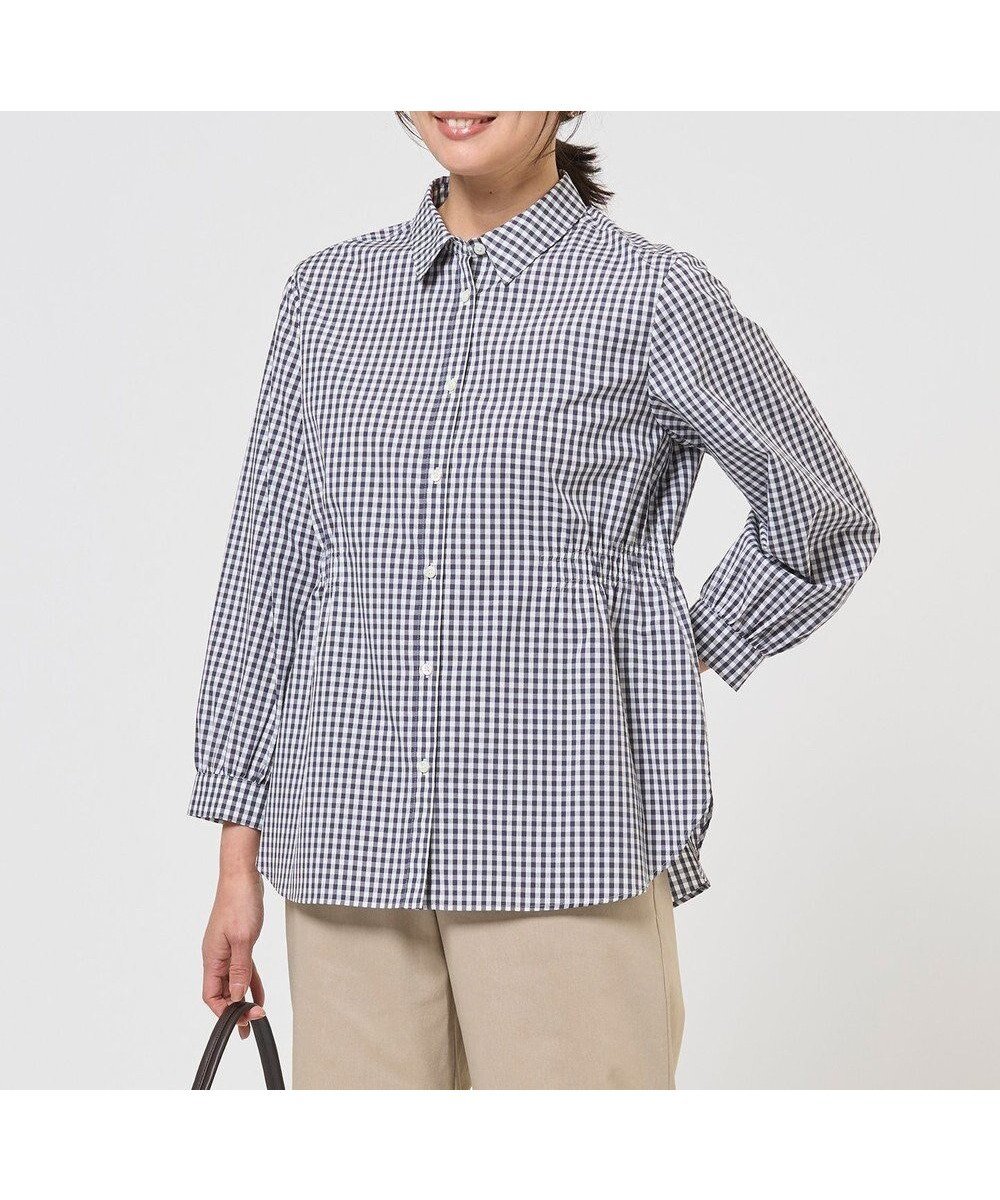 【ジェイ プレス/J.PRESS】の【WEB限定カラーあり】コンパクトエステネージュ シャーリング ブラウス 人気、トレンドファッション・服の通販 founy(ファニー) 　ファッション　Fashion　レディースファッション　Fashion for Women　トップス・カットソー　Cut & Sew Tops　シャツ・ブラウス・オフィスカジュアル　Elegant Blouses & Button-Ups　インナー　Innerwear　春　Spring　ギャザー　Gathered, Ruffled　ギンガム　Gingham, Gingham Fabric　クラシック　Classic, Timeless Style　シャーリング　Shirring, Ruched　ジャケット　Jacket, Outerwear　ストライプ　Stripe, Striped Pattern　バランス　Balance, Style Balance　ベーシック　Basic, Essential　S/S・春夏　SS, Spring/Summer, Warm Season　夏　Summer　 other-1|ID: prp329100004848941 ipo3291000000035458058