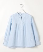 【ジェイ プレス/J.PRESS】の【WEB限定カラーあり】コンパクトエステネージュ スキッパー ブラウス 【WEB限定】サックスストライプ系2|ID: prp329100004848953 ipo3291000000035458222