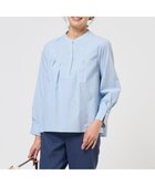 【ジェイ プレス/J.PRESS】の【WEB限定カラーあり】コンパクトエステネージュ スキッパー ブラウス サックスストライプ系1|ID: prp329100004848953 ipo3291000000035458227