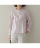 【ジェイ プレス/J.PRESS】の【WEB限定カラーあり】コンパクトエステネージュ スキッパー ブラウス ピンクストライプ系|ID: prp329100004848953 ipo3291000000036164803