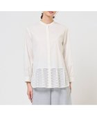 【ジェイ プレス/J.PRESS】のエニーブロード レース ブラウス オフホワイト系|ID: prp329100004848954 ipo3291000000035458245