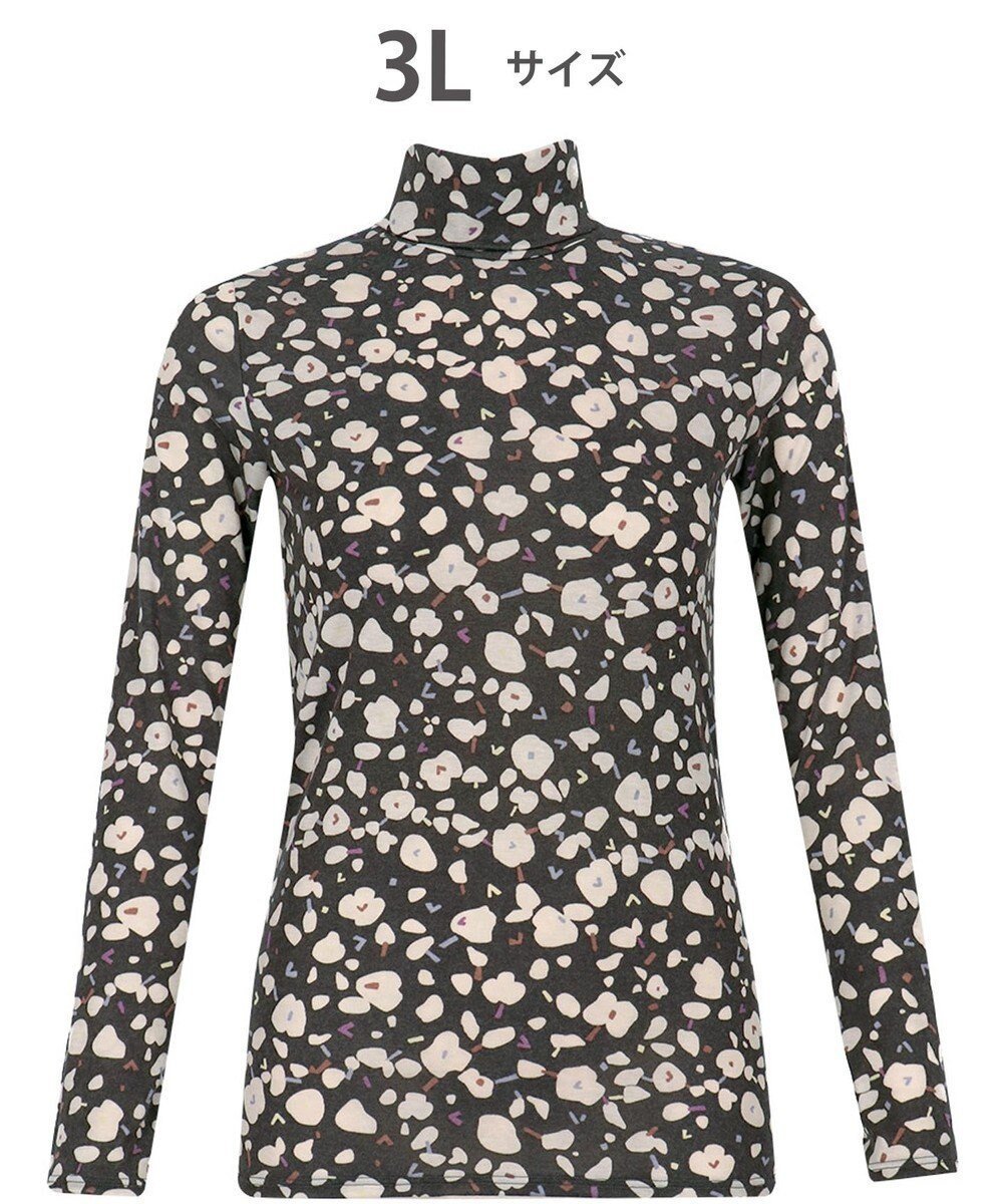 【ワコール/WACOAL】のあったかTシャツ あったかインナー アウターとしても利用可 保温性 ハイネック 10分袖 長袖 レディース CLD726 /ワコール インテリア・キッズ・メンズ・レディースファッション・服の通販 founy(ファニー) ファッション Fashion レディースファッション Fashion for Women アウター Coat / Outerwear Collection トップス・カットソー Cut & Sew Tops ニット Knit Tops & Sweaters シャツ・ブラウス・オフィスカジュアル Elegant Blouses & Button-Ups ロングTシャツ・Tシャツ Longline T-Shirts & Tees アクリル Acrylic Material アンダー Underwear Essentials インナー Innerwear ハイネック High Neck, Mock Neck A/W・秋冬 Autumn/Winter 長袖 Long Sleeve, Full Sleeve チャコールグレー|ID: prp329100004848990 ipo3291000000036034645