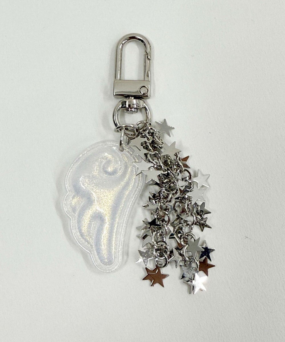 【ウィゴー/WEGO】のトゥインクルスターエンジェルキーホルダー インテリア・キッズ・メンズ・レディースファッション・服の通販 founy(ファニー) ファッション Fashion レディースファッション Fashion for Women ミニ財布・二つ折り財布 Wallets & Card Cases おすすめ Recommended / Our Picks キーホルダー Keychain, Key Holder スマホ Smartphone, Mobile Device トレンド Trend, Trending Now モチーフ Motif, Design Theme 財布 Wallet, Purse ホワイト|ID: prp329100004849010 ipo3291000000035812129
