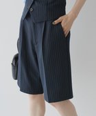 【アメリカンホリック/AMERICAN HOLIC】のイージーケアタックハーフパンツ Stripe Navy|ID: prp329100004849015 ipo3291000000035835657
