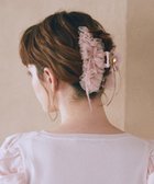 【メゾンドフルール/Maison de FLEUR】のチュールタイニーリボンバンスクリップ Light Pink|ID: prp329100004849026 ipo3291000000035714900