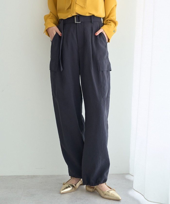 【イェッカ ヴェッカ/YECCA VECCA】のベルテッドカーゴパンツ インテリア・キッズ・メンズ・レディースファッション・服の通販 founy(ファニー) https://founy.com/ ファッション Fashion レディースファッション Fashion for Women パンツ Pants & Trousers おすすめ Recommended / Our Picks カーゴパンツ Cargo Pants, Utility Pants ポケット Pocket, Pocket Detail メタル Metal, Metal Parts 夏 Summer S/S・春夏 SS, Spring/Summer, Warm Season A/W・秋冬 Autumn/Winter |ID: prp329100004849038 ipo3291000000035725034