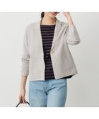 【ジェイ プレス/J.PRESS】のVIGODA テーラード ニット ジャケット グレージュ系|ID: prp329100004849054 ipo3291000000035466615