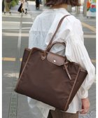 【モローバイサンク/MORROW by thank】の新色追加!【A4サイズ収納可/軽量】NYC BAG 2way バッグ 人気、トレンドファッション・服の通販 founy(ファニー) ファッション Fashion レディースファッション Fashion for Women バッグ Bags 傘 Umbrella, Parasol 軽量 Lightweight, Ultra Light ショルダー Shoulder, Shoulder Strap シンプル Simple, Minimal スクエア Square, Square Shape 財布 Wallet, Purse ハンカチ Handkerchief, Hanky フォルム Silhouette, Form ポケット Pocket, Pocket Detail ポーチ Pouch, Small Case 旅行 Travel ビジネス 仕事 通勤 Business / Work / Commuting thumbnail ダークブラウン|ID: prp329100004849061 ipo3291000000036260491