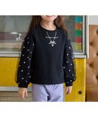 【エニィ/ANY / KIDS】の袖チュール トレーニャー ブラック|ID: prp329100004849190 ipo3291000000035473498