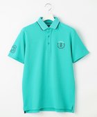 【23区 ゴルフ/23区GOLF / MEN】の【MEN】ナンバリングカノコ半袖ポロシャツ ターコイズブルー系|ID: prp329100004849191 ipo3291000000035473516